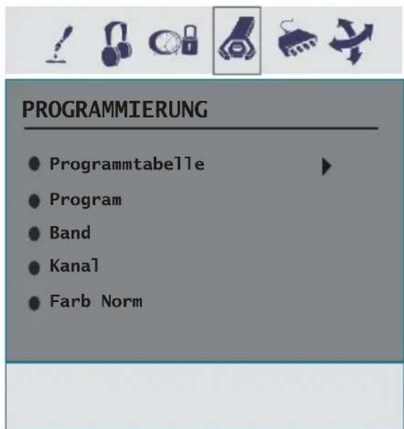 Finlux 26FLD760 - Menu Installation - 1