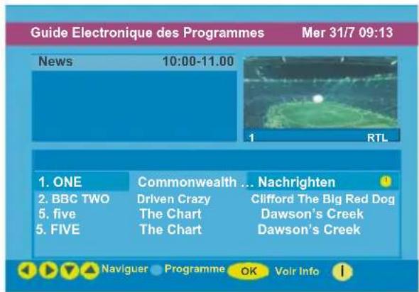Finlux 26FLD760 - GUIDE ÉLECTRONIQUE DES PROGRAMMES (EPG) - 2