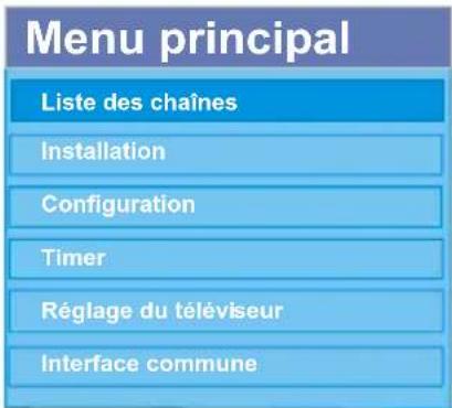 Finlux 26FLD760 - Système de menu IDTV - 1