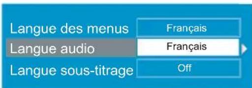 Finlux 26FLD760 - Définition de la Langue - 1