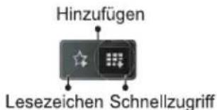 Hinzufügen Lesezeichen Schnellzugriff