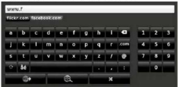 DURABASE DL48F265X3C - Um den Browser verwenden zu können müssen Sie im SmartTV Portal den Internetbrowser ausgehalten. - 2
