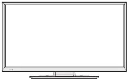 DURABASE DL32H180X2 - Steuertasten am TV-Gerät - 1