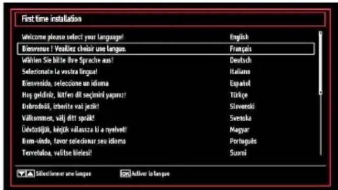 First time installation Welcome please select your language! English Bisvenue! Vealliez choisir une langue. Français Wählen Sie bitte ihre Sprache aus! Deutsch Selezionate la vostra lingue! Italiano Bienverido, selecione un idiama Español Hog geldinz, lüfen dîl seçmird yapariz! Türkçe Dobrodolî, izbente vai jetzt! Slovenski Valkommen, välj dît språk! Svenska Üdvozstijk, kärjük választä li a myelvet! Magyar Irem-vindo, favor seleccionar seu idiama Portugues Tervelutoa, vallitse kölesi! Suomi
