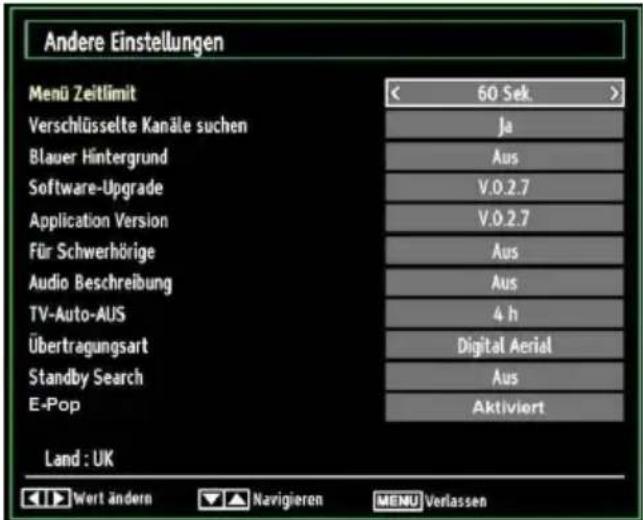DURABASE DB40LE985 - Configuring Other Settings - 1