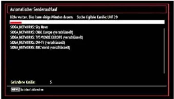 DURABASE DB40LE985 - Erste Installation - 7