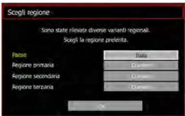 Scagli regione Sono state nlevate diverse vananti regionali. Scagli la regione preferita. Paese Italia Regione primaria D.C. Regione secondaria C.C. Regione terzaria C.C.