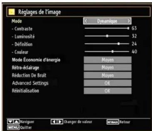 DURABASE 32DB906 - Confi guration des paramètres d'image - 1