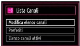 DURABASE 32DB906 - Gestione delle Stazioni: Lista dei canali - 1