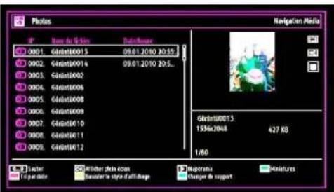 DURABASE 32DB906 - Affi chage de photos via USB - 1