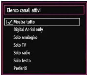DURABASE 32DB906 - Gestione delle Stazioni: Ordinazione dell'Elenco dei Canali - 1