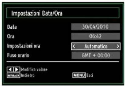 DURABASE 32DB906 - Configurazione delle impostazioni data ora - 1