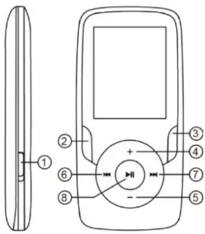 DENVER MPG4064BT - Uwspeler - 1