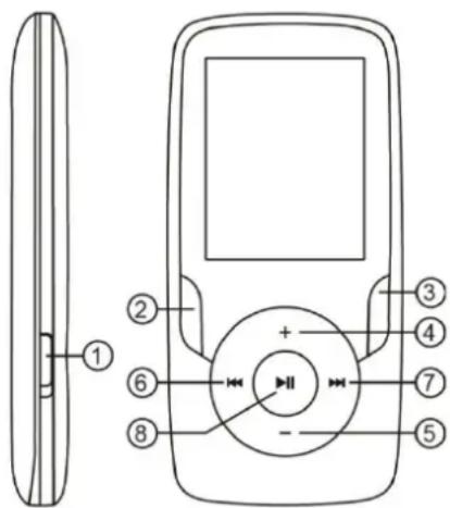 DENVER MPG4064BT - Soitin - 1