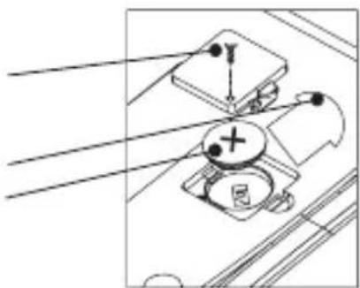 PIONEER XDS301K - Comprobación de la pila del reloj - 1