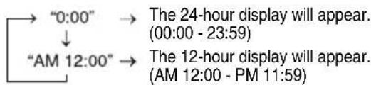 PIONEER XHM20 - Setting the clock (Remote control only) (continued) - 1