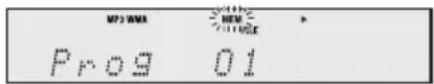 PIONEER XHM20 - Lecture des morceaux programmes (mp3/wma) - 1