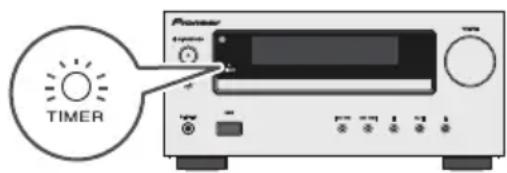 PIONEER XHM20 - Before setting timer: - 2