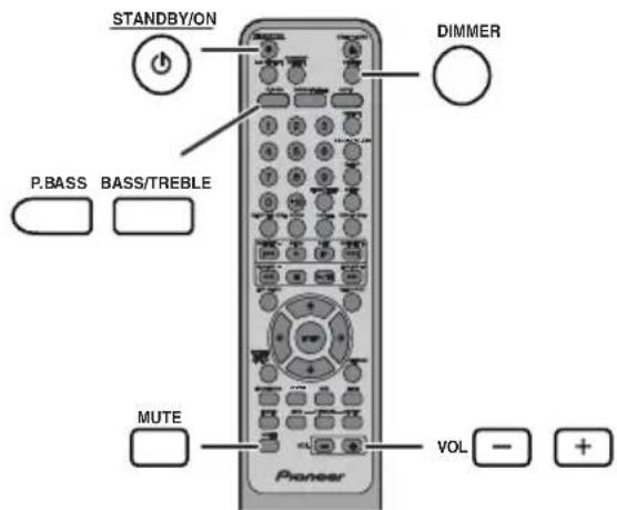 PIONEER XHM30V - Control general - 2