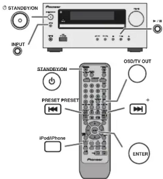PIONEER XHM30V - Reproducción de un iPod o iPhone - 1
