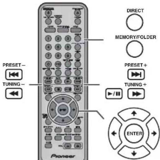 PIONEER XHM30V - Basisbediening - 1