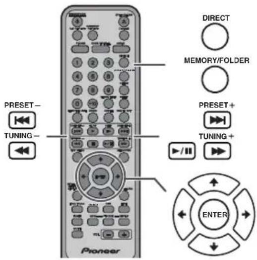 PIONEER XHM30V - Grundbedienung - 1