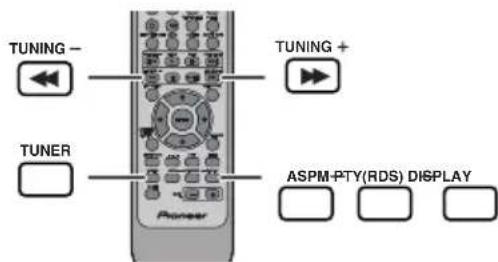PIONEER XHM30V - Information provided by RDS - 1