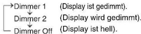 PIONEER XHM30V - ■Display helligeitsregler - 1