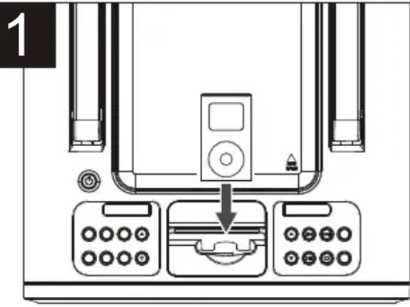Marquant PC5097 - INSERTING AN iPod - 1