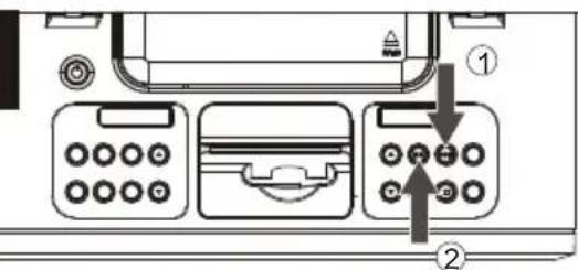 Marquant PC5097 - To play/pause/stop the iPod: - 1