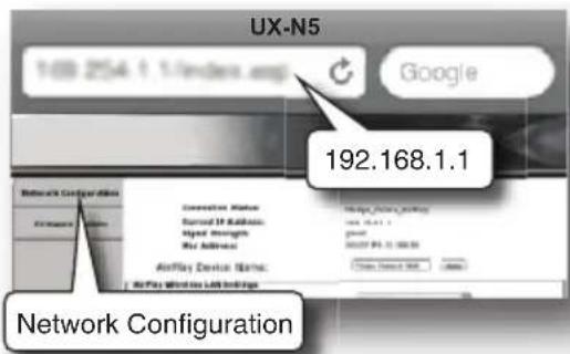 JVC UXN5 - Verbindung über einen drahtlosen LAN-Router ohne WPS-Funktion (SSID-Verbindung) - 1