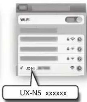 JVC UXN5 - Direct aansluiten op het hoofdtoestel (directe draadloze aansluiting) - 2