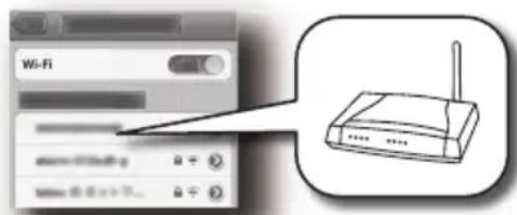 JVC UXN5 - Selecteer uw router SSID van de lijst van beschikbare netwerken. - 1