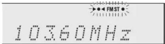 JVC UXN5 - Premere ripetutamente il pulsante [TUNER] fino a visualizzare "FMST". - 1