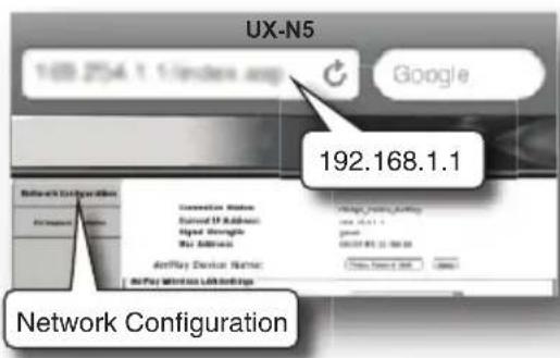 JVC UXN5 - Aansluiten via draadloze LAN-router zonder WPS-functie (SSID-aansluiting) - 1