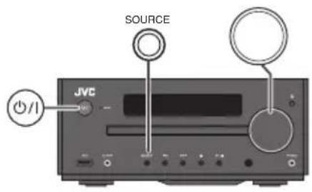 JVC UXN5 - Réglage des graves/aigus - 2