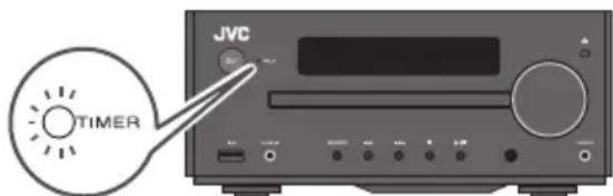 JVC UXN5 - Vor dem Einstellen des Timers: - 1