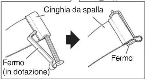 JVC RVNB75 - Uso della cinghia da spalla - 4