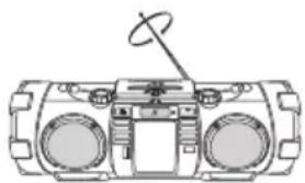 JVC RVNB75 - Regolazione dell'antenna - 1