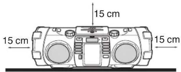 JVC RVNB75 - Attention: Ventilation Correcte - 1