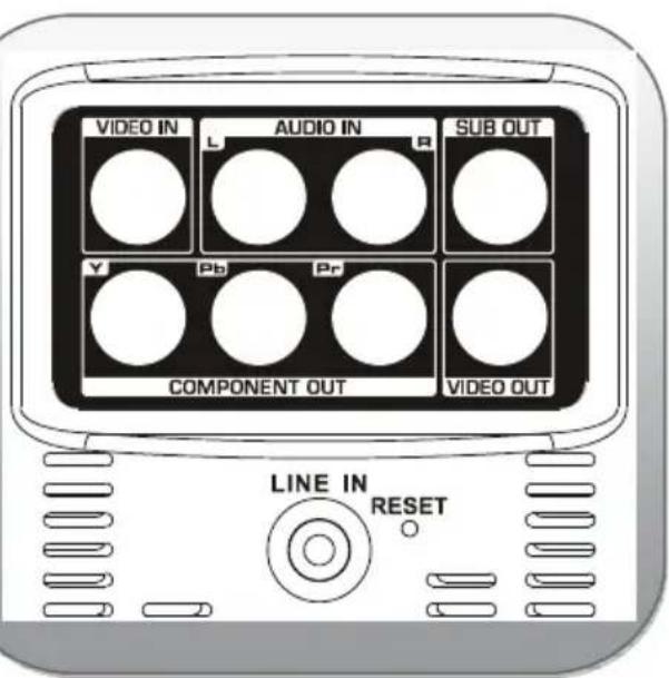 AKAI ADI19K - Front &amp; Back views - 2