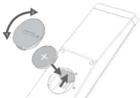 LOEWE SoundVision ID - Batterien einsetzen - 1