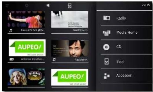LOEWE SoundVision ID - Menu principale - 1