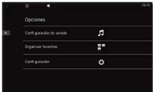 LOEWE SoundVision ID - Opiones de menu - 2