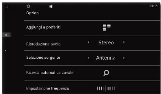 LOEWE SoundVision ID - Impostazione delle stazioni radio FM - 1