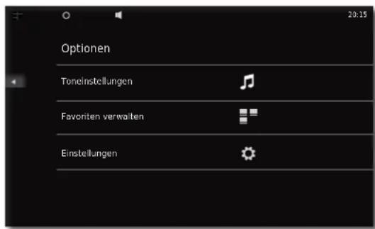 LOEWE SoundVision ID - Menu Optionen - 2