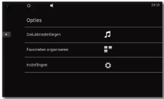 LOEWE SoundVision ID - Menu Opties - 2