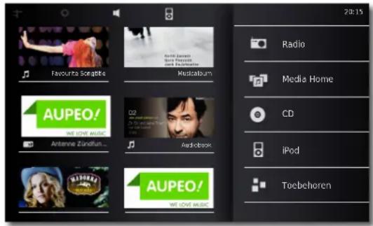 LOEWE SoundVision ID - Hoofdmenu - 1