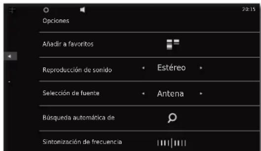 LOEWE SoundVision ID - Ajuste de emisoras de radio FM - 1