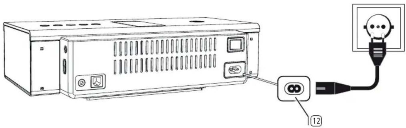 LOEWE SoundPort Compact - Connecting to the mains supply - 2